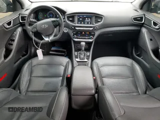 2017 Hyundai Ioniq Limited with VIN KMHC85LC4HU036119, listed as a Copart auction lot 55686595 with 326,888 mi miles and Salvage title. Bid and sale history available at DreamBid. Image 8.