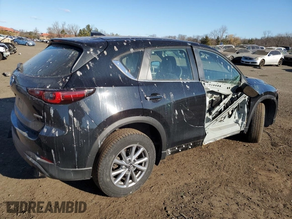 2023 Mazda CX-5 2.5 S with VIN JM3KFBAM4P0224619, listed as a Copart auction lot 88300225 with 32,898 mi miles and Salvage Title. Bid and sale history available at carsss.com. Image 3.