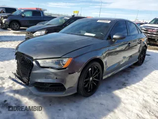 2016 Audi S3 Premium Plus with VIN WAUB1GFF7G1012576, listed as a Copart auction lot 87833655 with 85,047 mi miles and Salvage Title. Bid and sale history available at carsss.com. Image 1.