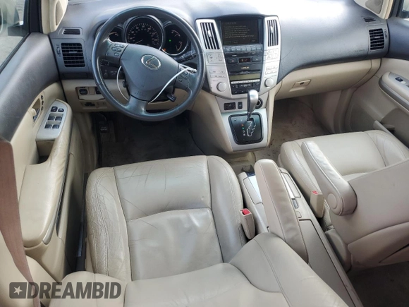 2006 Lexus RX 400h z VIN JTJHW31U460010931, wystawiony jako Copart lot #59483765 z przebiegiem 229 661 mil mil oraz Szkoda całkowita • Salvage title. Historia ofert i sprzedaży dostępna na DreamBid. Obrazek 8.