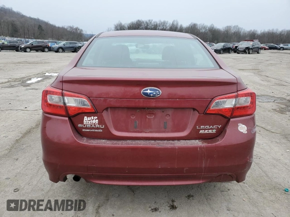 2017 Subaru Legacy with VIN 4S3BNAB61H3030670, listed as a Copart auction lot 44853235 with 127,162 mi miles and Salvage Title. Bid and sale history available at carsss.com. Image 6.