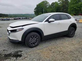 2025 Mazda CX-30 S with VIN 3MVDMBAM2SM764529, listed as a Copart auction lot 54394175 with 7,095 mi miles and Salvage title. Bid and sale history available at DreamBid. Image 1.