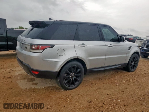 2016 Land Rover Range Rover Sport HSE with VIN SALWR2VF8GA543828, listed as a Copart auction lot 63114525 with 105,303 mi miles and Clean title. Bid and sale history available at DreamBid. Image 3.