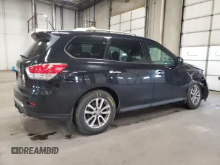2015 Nissan Pathfinder SV with VIN 5N1AR2MM6FC707979, listed as a Copart auction lot 57514915 with 196,100 mi miles and Salvage title. Bid and sale history available at DreamBid. Image 3.