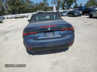 2024 BMW 4 Series 430i z VIN WBA23AT09RCP53441, wystawiony jako Copart lot #44187675 z przebiegiem 9 297 mil mil oraz Szkoda całkowita • Salvage title. Historia ofert i sprzedaży dostępna na DreamBid. Obrazek 6.