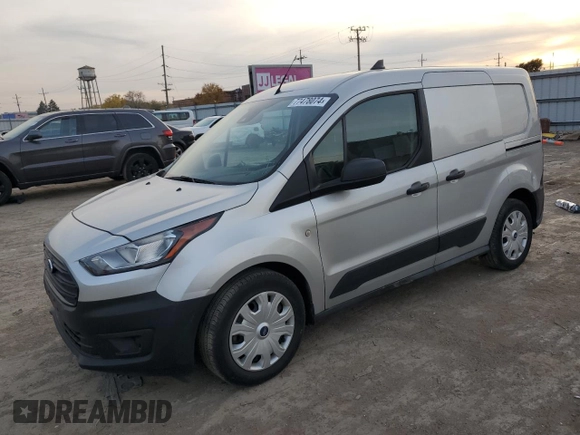 2021 Ford Transit Connect XL z VIN NM0LS6E23M1484778, wystawiony jako Copart lot #77478074 z przebiegiem 13 744 mil mil oraz Szkoda całkowita • Salvage title. Historia ofert i sprzedaży dostępna na DreamBid. Obrazek 1.