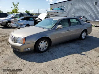 2000 Cadillac DeVille with VIN 1G6KD54Y2YU329414, listed as a Copart auction lot 62353674 with 0 mi miles and Clean Title. Bid and sale history available at carsss.com. Image 1.