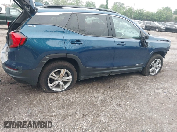 2020 GMC Terrain SLE with VIN 3GKALTEV9LL184285, listed as a IAAI auction lot 42292367 with 61,912 mi miles and . Bid and sale history available at DreamBid. Image 4.