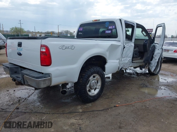 2010 Ford Super Duty F-250 SRW XL with VIN 1FTSW2BR1AEA46245, listed as a IAAI auction lot 41818459 with 148,668 mi miles. Bid and sale history available at carsss.com. Image 4.