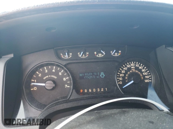2012 Ford F-150 XL with VIN 1FTMF1CF2CKE18588, listed as a Copart auction lot 72194384 with 177,655 mi miles and Salvage Title. Bid and sale history available at carsss.com. Image 9.