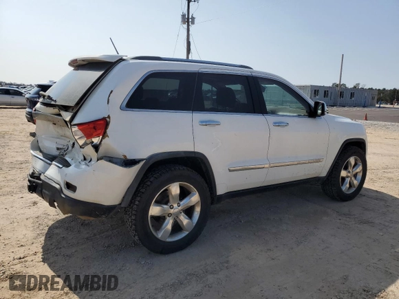 2013 Jeep Grand Cherokee Overland with VIN 1C4RJECT0DC655349, listed as a Copart auction lot 45114775 with 183,113 mi miles and Salvage Title. Bid and sale history available at carsss.com. Image 3.