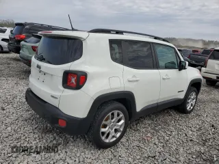 2017 Jeep Renegade Latitude with VIN ZACCJBBB7HPG33623, listed as a Copart auction lot 52420805 with 107,893 mi miles and Salvage title. Bid and sale history available at DreamBid. Image 3.