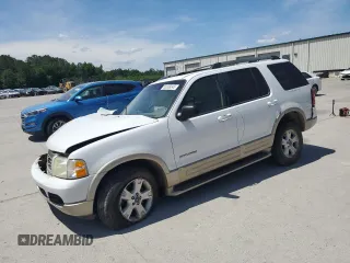 2005 Ford Explorer Eddie Bauer z VIN 1FMDU64W35UA27972, wystawiony jako Copart lot #55328345 z przebiegiem Nie podano mil oraz Szkoda całkowita • Salvage title. Historia ofert i sprzedaży dostępna na DreamBid. Obrazek 1.