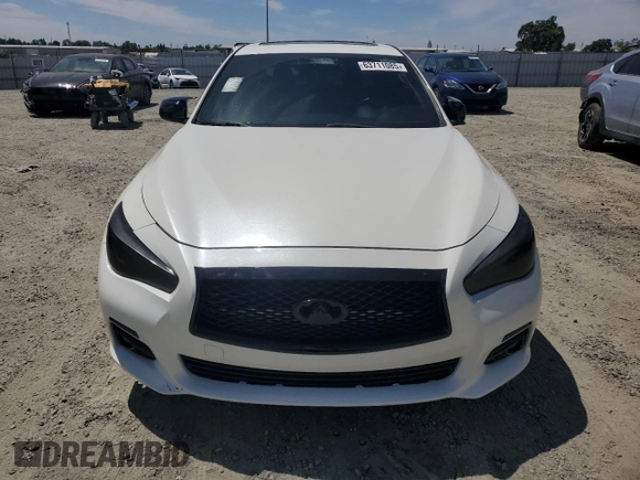 2016 Infiniti Q50 Premium with VIN JN1EV7AP0GM301403, listed as a Copart auction lot 63711085 with 106,226 mi miles and Clean title. Bid and sale history available at DreamBid. Image 5.