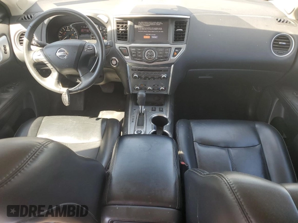2017 Nissan Pathfinder SL with VIN 5N1DR2MM2HC641270, listed as a Copart auction lot 52994125 with 129,596 mi miles and Clean Title. Bid and sale history available at DreamBid. Image 8.