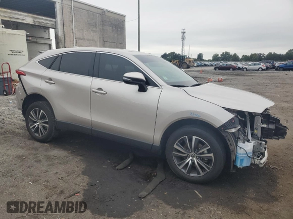 2022 Toyota Venza LE with VIN JTEAAAAH2NJ094505, listed as a Copart auction lot 72160574 with 47,081 mi miles and Salvage Title. Bid and sale history available at carsss.com. Image 4.