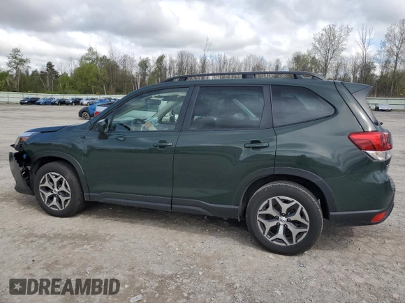 2023 Subaru Forester Premium z VIN JF2SKADCXPH469719, wystawiony jako Copart lot #56318445 z przebiegiem 34 547 mil mil oraz Szkoda całkowita • Salvage title. Historia ofert i sprzedaży dostępna na DreamBid. Obrazek 2.