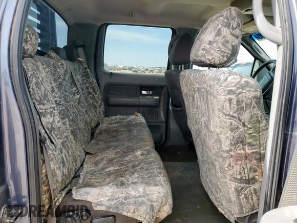 2006 Ford F-150 XLT с VIN 1FTRW12W66FA44362, выставлен на аукционе Copart как лот 57146205 с пробегом Не указан миль и Списание • Salvage title. История ставок и продаж доступна на DreamBid. Изображение 10.