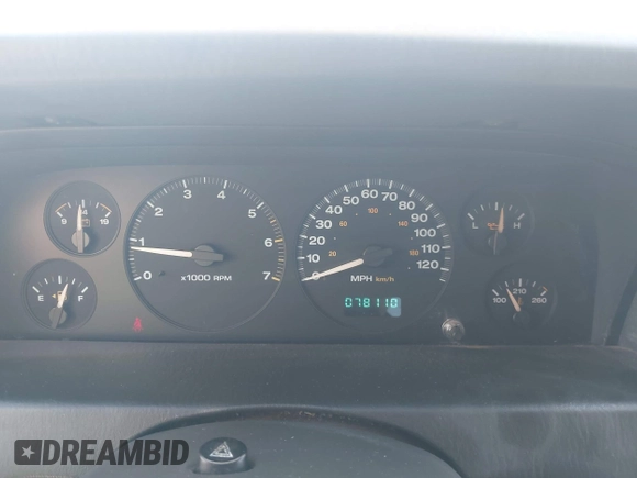 2004 Jeep Grand Cherokee Laredo with VIN 1J4GW48S14C377204, listed as a IAAI auction lot 42087966 with 78,110 mi miles. Bid and sale history available at carsss.com. Image 7.