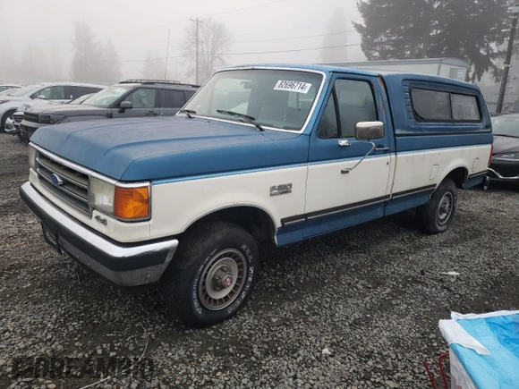 1989 Ford F-150 with VIN 1FTEF14N0KPA15656, listed as a Copart auction lot 82696714 with 97,066 mi miles and Clean Title. Bid and sale history available at carsss.com. Image 1.