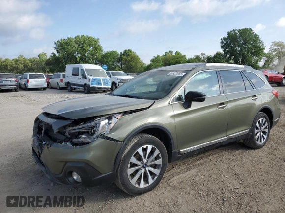 2019 Subaru Outback Touring with VIN 4S4BSATC9K3310028, listed as a Copart auction lot 56922665 with 218,155 mi miles and Salvage title. Bid and sale history available at DreamBid. Image 1.