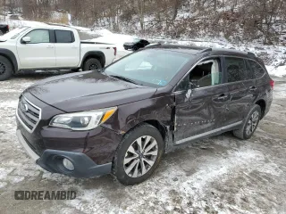 2017 Subaru Outback Touring with VIN 4S4BSETC0H3209198, listed as a Copart auction lot 44731005 with 56,860 mi miles and Salvage title. Bid and sale history available at DreamBid. Image 1.