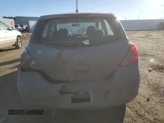 2007 Nissan Versa 1.8 S with VIN 3N1BC13E37L430117, listed as a Copart auction lot 48008845 with 255,460 mi miles and Salvage Title. Bid and sale history available at carsss.com. Image 6.