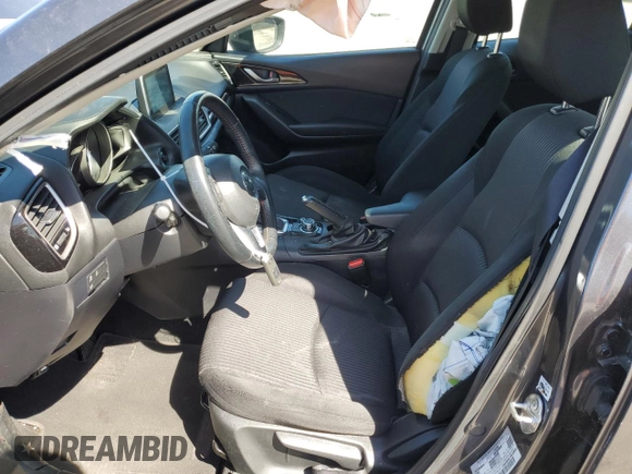 2016 Mazda 3 i Touring with VIN 3MZBM1L75GM264749, listed as a Copart auction lot 49513775 with 79,456 mi miles and Salvage Title. Bid and sale history available at DreamBid. Image 7.