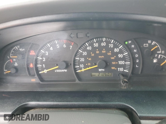 2001 Toyota Tundra SR5 with VIN 5TBRT34111S139340, listed as a Copart auction lot 51464275 with 212,603 mi miles and Salvage Title. Bid and sale history available at carsss.com. Image 9.