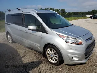 2015 Ford Transit Connect Wagon Titanium with VIN NM0GE9G77F1202471, listed as a Copart auction lot 66541324 with 223,089 mi miles and Salvage Title. Bid and sale history available at carsss.com. Image 4.