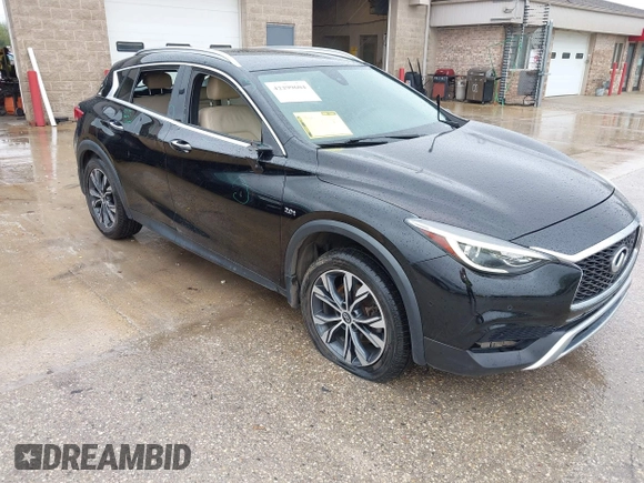 2018 Infiniti QX30 Premium with VIN SJKCH5CR3JA052230, listed as a IAAI auction lot 42299604 with 85,369 mi miles and . Bid and sale history available at DreamBid. Image 1.