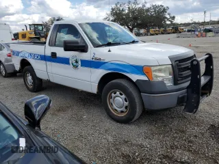 2013 Ford F-150 XL with VIN 1FTMF1CF1DFD34613, listed as a Copart auction lot 44708975 with Not provided miles and Salvage title. Bid and sale history available at DreamBid. Image 4.