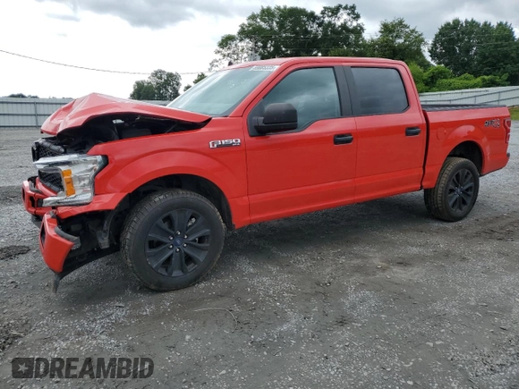 2020 Ford F-150 XL with VIN 1FTEW1E50LKF31657, listed as a Copart auction lot 59085335 with 58,395 mi miles and Salvage title. Bid and sale history available at DreamBid. Image 1.