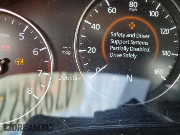 2023 Mazda CX-30 S Carbon Edition with VIN 3MVDMBCM4PM527285, listed as a Copart auction lot 47938225 with 29,650 mi miles and Salvage title. Bid and sale history available at DreamBid. Image 9.