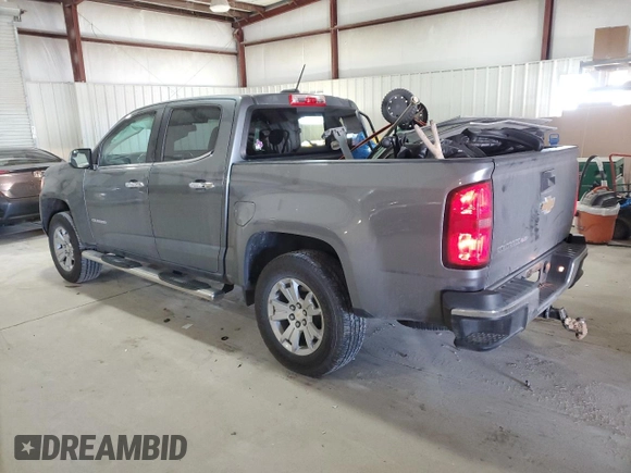2018 Chevrolet Colorado 2WD LT with VIN 1GCGSCEN5J1263496, listed as a Copart auction lot 46043065 with 62,503 mi miles and Salvage Title. Bid and sale history available at DreamBid. Image 2.