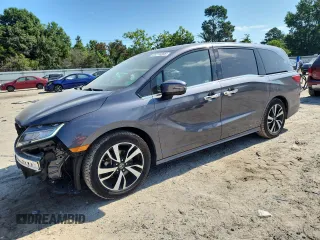 2019 Honda Odyssey Elite z VIN 5FNRL6H9XKB043379, wystawiony jako Copart lot #65216895 z przebiegiem 63 204 mil mil oraz Szkoda całkowita • Salvage title. Historia ofert i sprzedaży dostępna na DreamBid. Obrazek 1.