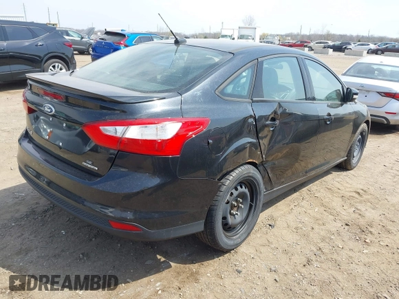 2014 Ford Focus SE with VIN 1FADP3F25EL214047, listed as a IAAI auction lot 42069414 with 113,148 mi miles. Bid and sale history available at carsss.com. Image 4.