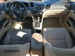 2012 Honda Civic LX with VIN 19XFB2F53CE081719, listed as a Copart auction lot 50922075 with Not Provided miles and Salvage Title. Bid and sale history available at DreamBid. Image 8.