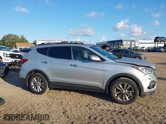 2018 Hyundai Santa Fe 2.0T z VIN 5XYZU4LA1JG516466, wystawiony jako IAAI lot #42265607 z przebiegiem 110 655 mil mil oraz . Historia ofert i sprzedaży dostępna na DreamBid. Obrazek 13.