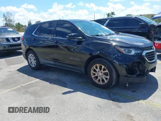 2018 Chevrolet Equinox LT with VIN 2GNAXJEVXJ6161627, listed as a IAAI auction lot 41726752 with 81,537 mi miles. Bid and sale history available at carsss.com. Image 1.