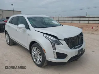 2017 Cadillac XT5 Premium Luxury FWD z VIN 1GYKNCRS5HZ271895, wystawiony jako IAAI lot #42266258 z przebiegiem 81 462 mil mil oraz . Historia ofert i sprzedaży dostępna na DreamBid. Obrazek 1.