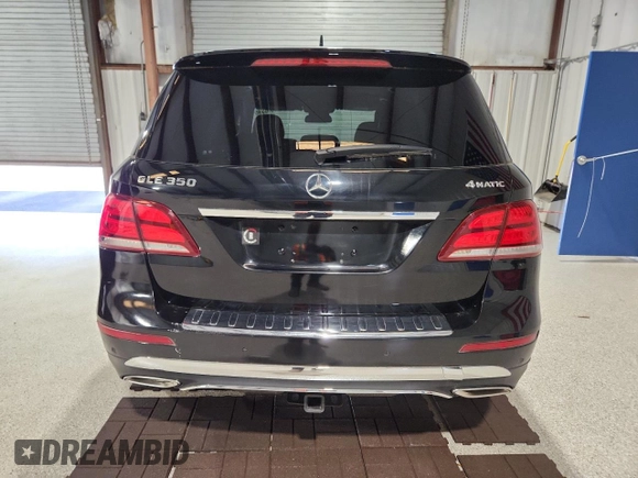 2016 Mercedes-Benz GLE 350 with VIN 4JGDA5HB5GA764041, listed as a Copart auction lot 58095915 with 37,840 mi miles and Clean title. Bid and sale history available at DreamBid. Image 6.