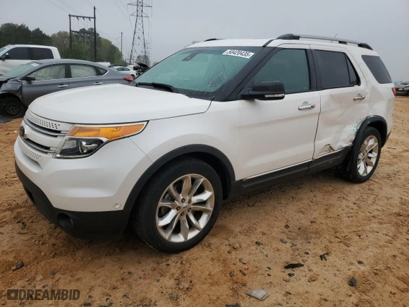2014 Ford Explorer Limited with VIN 1FM5K8F80EGC25587, listed as a Copart auction lot 50420435 with 201,248 mi miles and Salvage Title. Bid and sale history available at carsss.com. Image 1.