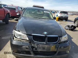 2007 BMW 3 Series 328i with VIN WBAVA37557NL12699, listed as a Copart auction lot 46258735 with 173,338 mi miles and Salvage title. Bid and sale history available at DreamBid. Image 5.