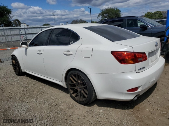 2006 Lexus IS 350 Auto with VIN JTHBE262165006544, listed as a Copart auction lot 52988065 with 197,830 mi miles and Salvage Title. Bid and sale history available at carsss.com. Image 2.