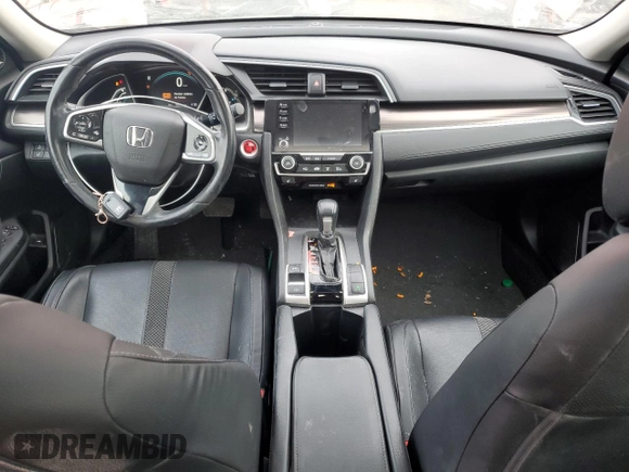 2020 Honda Civic Sedan EX-L with VIN 2HGFC1F73LH680263, listed as a Copart auction lot 46688685 with 36,726 mi miles and Salvage Title. Bid and sale history available at carsss.com. Image 8.