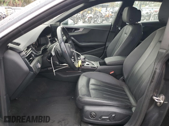 2020 Audi A5 Sportback Premium Plus with VIN WAUCNCF55LA019853, listed as a Copart auction lot 80907423 with 30,866 mi miles. Bid and sale history available at carsss.com. Image 7.