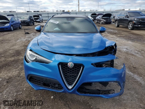 2018 Alfa Romeo Stelvio Ti Sport z VIN ZASFAKNN3J7B98256, wystawiony jako Copart lot #87103094 z przebiegiem 69 666 mil mil oraz Szkoda całkowita • Salvage title. Historia ofert i sprzedaży dostępna na DreamBid. Obrazek 5.