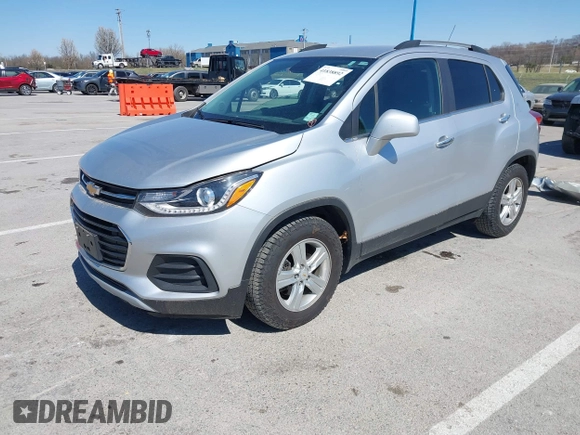 2018 Chevrolet Trax LT with VIN KL7CJLSB4JB734606, listed as a IAAI auction lot 41838892 with 42,122 mi miles. Bid and sale history available at carsss.com. Image 19.