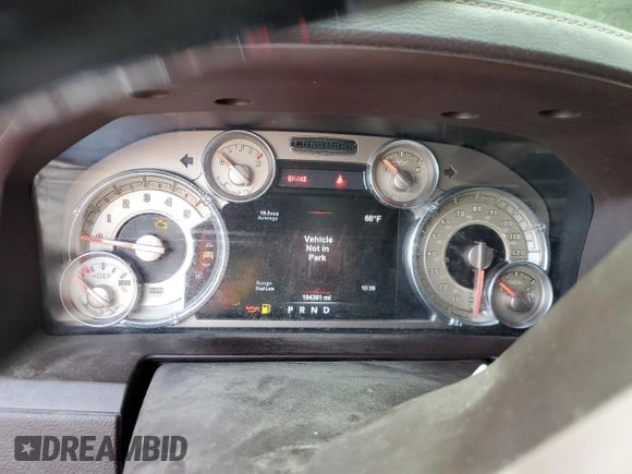 2015 Ram 1500 Laramie Longhorn with VIN 1C6RR7PM5FS737388, listed as a Copart auction lot 52077005 with 194,361 mi miles and Salvage title. Bid and sale history available at DreamBid. Image 9.